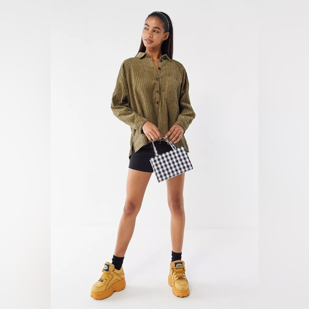 UO Brendan Corduroy Button-Down Shirt